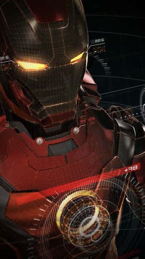 Tony Stark In Iron Man Armor Wallpaper