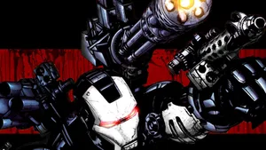 Tony Stark Wields Advanced Iron Man Weapons