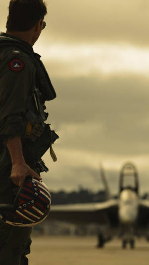 Top Gun Maverick Air Force Wallpaper