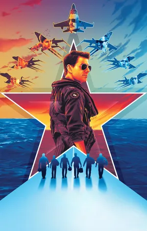 Top Gun: Maverick Digital Poster Wallpaper