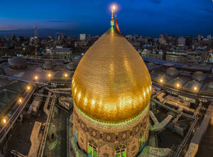 Top Imam Hossain Shrine Karbala Wallpaper