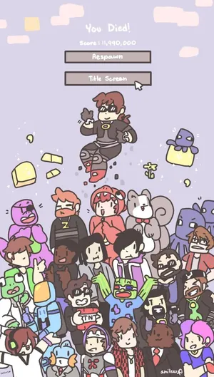 Top Minecraft Youtubers Gather For An Epic Gaming Time Together! Wallpaper