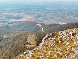 Top View Mountain In Kosovo Wallpaper