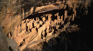 Top View Of Mesa Verde Wallpaper