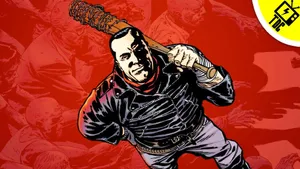 Top View Of Negan Wallpaper