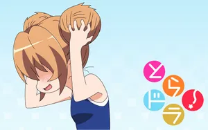 Toradora's Taiga Fiercely Follows Her Dreams Wallpaper