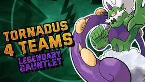Tornadus During A Legendary Gauntlet Wallpaper