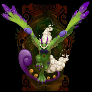Tornadus Pulling His Wings Up Wallpaper