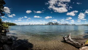 Toronto Beach Side Wallpaper