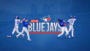 Toronto Blue Jays Star Players Poster Wallpaper