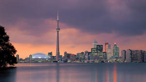 Toronto Modern Metropolis Wallpaper