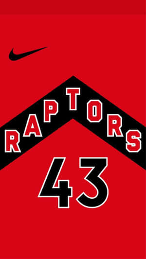Toronto Raptors43 Jersey Design Wallpaper