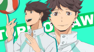 Toru Oikawa Of Aoba Johsai High Wallpaper