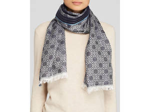 Tory Burch Mosaic Logo Scarf Wallpaper