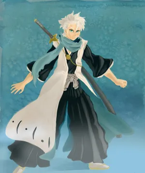 Toshiro Hitsugaya Makes A Brave Decision Wallpaper