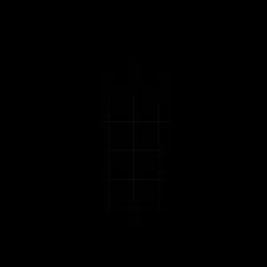 Total Black Grid With Vignette Wallpaper