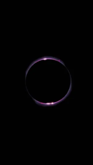 Total Black Solar Eclipse Wallpaper