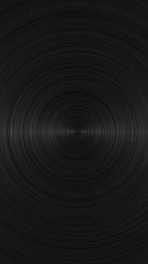 Total Black With Ring Pattern Wallpaper