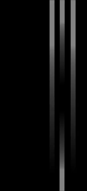 Total Black With Three Stripes Wallpaper