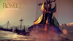 Total War Egyptian Vessel Wallpaper