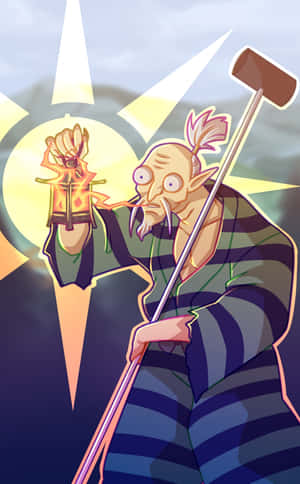 Totosai, The Legendary Swordsmith Of The Demon World Wallpaper