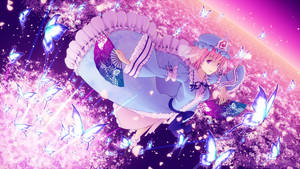 Touhou Project Yuyuko Saigyouji Wallpaper