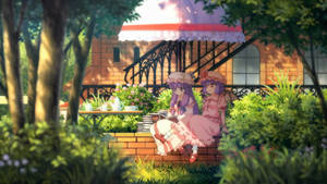 Touhou Remilia And Patchouli Wallpaper