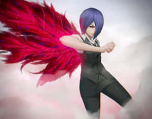 Touka Kirishima Brings Ferocity And Beauty To Tokyo Ghoul Wallpaper