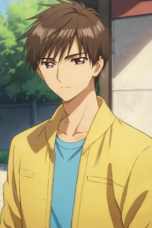 Touya Kinomoto Anime Portrait Wallpaper