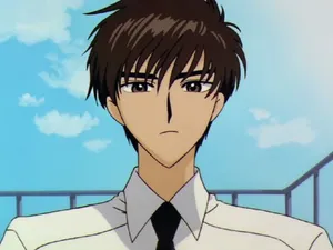 Touya Kinomoto Glancing Sideways Anime Illustration Wallpaper