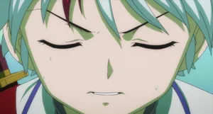 Towa Higurashi - A Warrior's Gaze Wallpaper