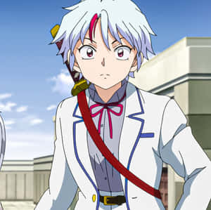 Towa Higurashi Unleashing Her Powers Wallpaper