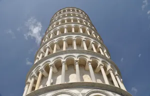 Tower Of Pisa Marble Facade Wallpaper