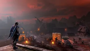 Tower Shadow Of Mordor 4k Wallpaper