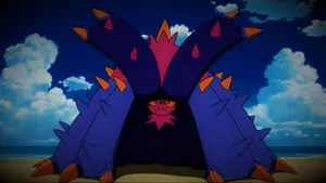 Toxapex Vignette Wallpaper