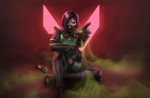 Toxic Agent Viper Artwork Wallpaper