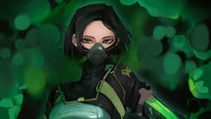 Toxic Vanguard Anime Style Wallpaper