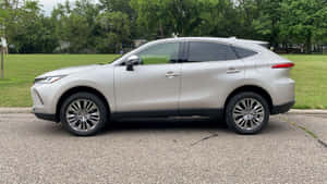 Toyota Venza Silver Side View Wallpaper