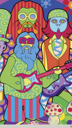 Track Album Cover By Grateful Dead Iphone Wallpaper