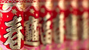 Traditional Chinese Firecrackers Wallpaper