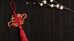 Traditional Chinese Knot Decoration Wallpaper