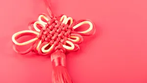 Traditional Chinese Knot Design Wallpaper