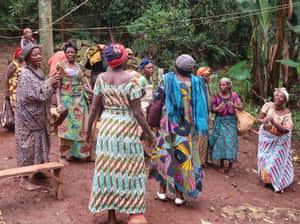 Traditional_ Congolese_ Dance_ Celebration Wallpaper