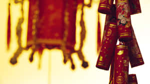 Traditional Firecrackers Display Wallpaper