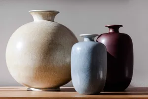 Traditional Glazed Ceramics Wallpaper