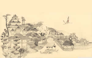 Traditional Japanese Artwork Wallpaper