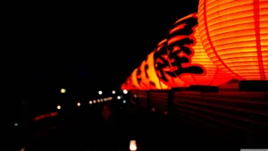 Traditional Japanese Landscapes Illuminate A Desktop Scene Wallpaper