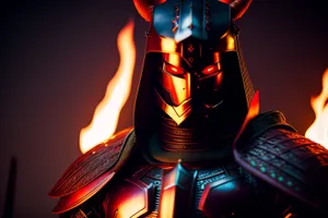 Traditional Samurai Armor On Display Wallpaper