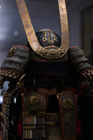 Traditional Samurai Helmetand Armor Wallpaper