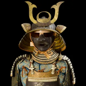 Traditional Samurai Helmetand Armor Wallpaper